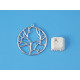 Circle of Life Tree, white bronze plate