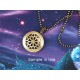 Filigree locket, antique bronze 32mm rennaissance steampunk style