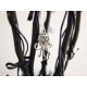 Steampunk Air Balloon Octopus, antiqued silver