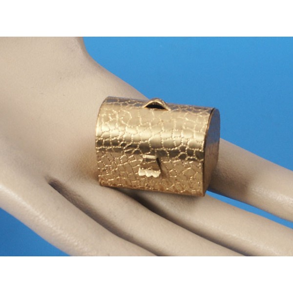 Brass Treasure Chest, 34mm wide