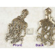 Ginormous Giant Octopus, antiqued goldy bronze 107mm