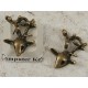 Charm, wee reindeer Deer head with antlers