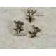 Charm, wee reindeer Deer head with antlers