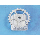 Steampunk ant. silver Cog Wheel Gear Sprocket 25mm