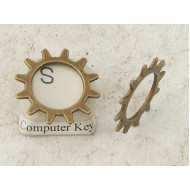 Steampunk ant. bronze Cog Wheel Gear Sprocket 20mm