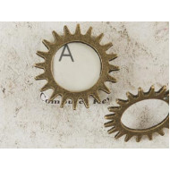 Steampunk ant. bronze 20 Cog Wheel Gear Sprocket 22mm