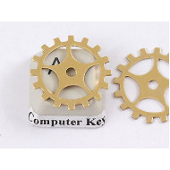 Steampunk Brass Cog Wheel Gear Sprocket 19mm