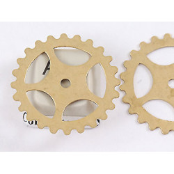 Steampunk Brass Cog Wheel Gear Sprocket 25mm