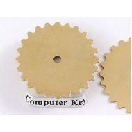Steampunk Brass Cog Solid Gear Sprocket 25mm