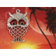 Owl, NF antiqued silver