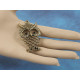 Owl, NF antiqued bronze