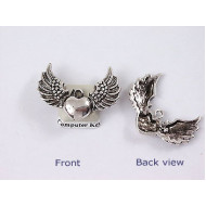 My Heart has Wings, NF platinum colour, 28x36mm