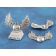 My Heart has Wings, NF Antique Silver, 28x36mm