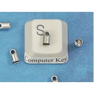 Cord End, 2.4mm ID, nickel free, bag of 20