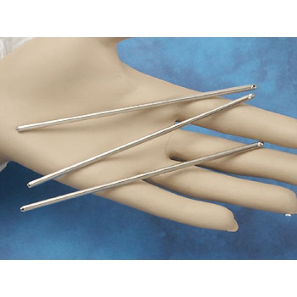 Hair Stick, 125mm, nickel colour