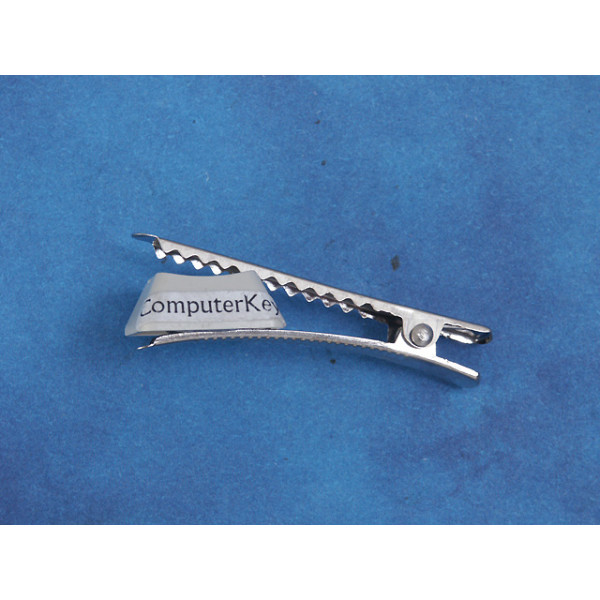 Alligator Hair Clip, 48mm x 7mm flat top, strong spring