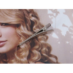 Alligator Hair Clip, 48mm x 7mm flat top, strong spring