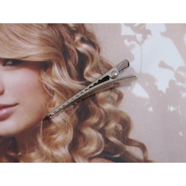 Alligator Hair Clip, 48mm x 7mm flat top, strong spring