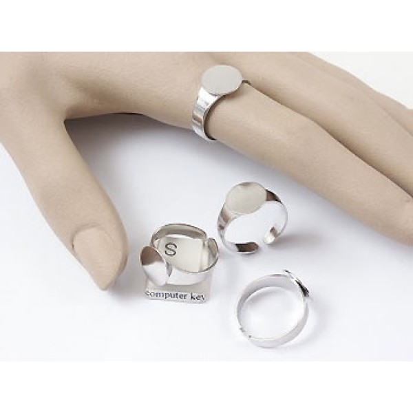 Ring Shank, 12mm pad, nickel free