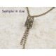 Brass Filigree, Oval, Antique Bronze, 31mm