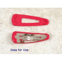 Nylon cover for Hair Snap, deep pink