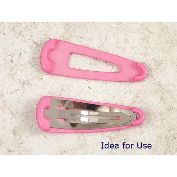 Nylon cover for Hair Snap, medium pink