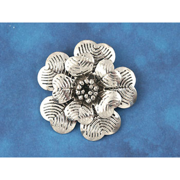 Big Flower Focal Pendant, 46mm