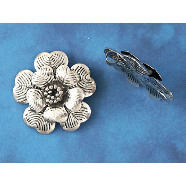 Big Flower Focal Pendant, 46mm