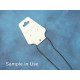 Card Pendant / Earrings tag, white, per 50 pc