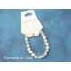 Card Pendant / Earrings tag, white, per 50 pc