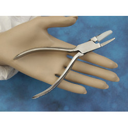 Nylon Tip Pliers, one nylon jaw, one slotted jaw