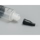 Syringe Cap, plastic cap for end of syringe, Black