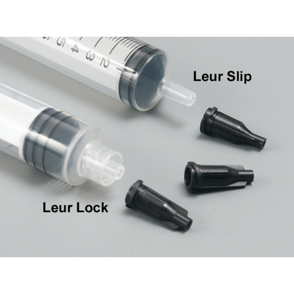 Syringe Cap, plastic cap for end of syringe, Blue