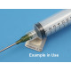 Syringe, plastic, Sterile, 10ml, luer lock