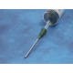 Syringe needle, blunt end, 14 gauge
