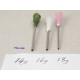 Syringe needle, blunt end, 14 gauge