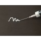 Syringe needle, blunt end, STERILE, 18 gauge