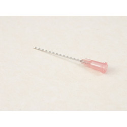 Syringe needle, blunt end, 20 gauge
