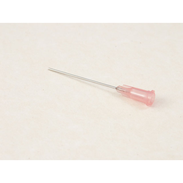 Syringe needle, blunt end, 20 gauge