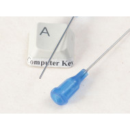 Syringe needle, blunt end, 22 gauge