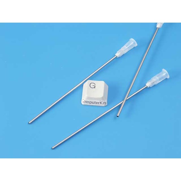 Syringe needle, extra long 100mm blunt end, 16 gauge