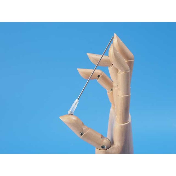 Syringe needle, extra long 100mm blunt end, 16 gauge