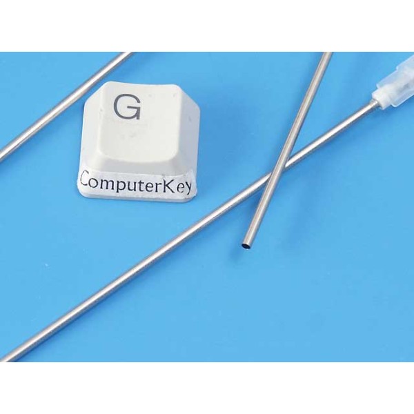 Syringe needle, extra long 100mm blunt end, 16 gauge