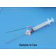 Syringe needle, extra long 120mm blunt end, 18 gauge