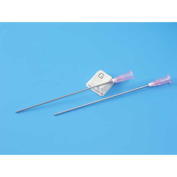 Syringe needle, extra long 120mm blunt end, 18 gauge