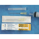 Syringe needles, sharp end, 20 gauge, hypodermic needle, pack of 5