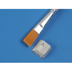 Paintbrush, flat end, 11mm wide, ideal for glue etc