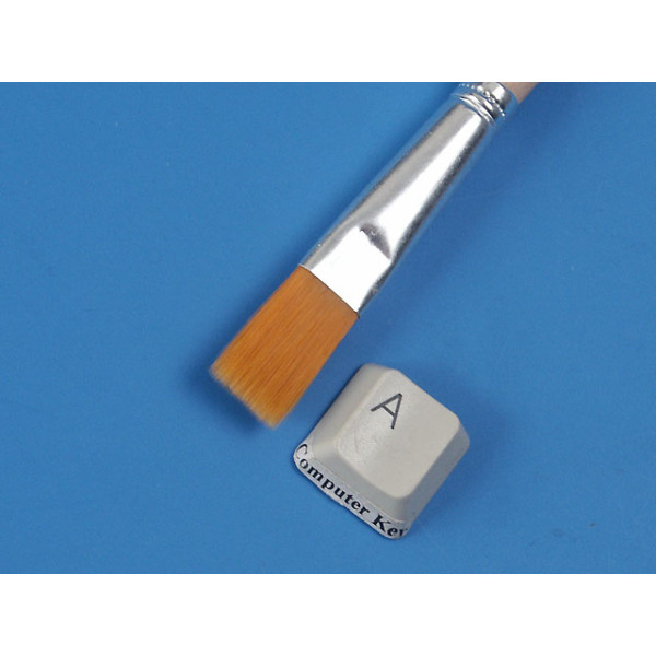 Paintbrush, flat end, 11mm wide, ideal for glue etc