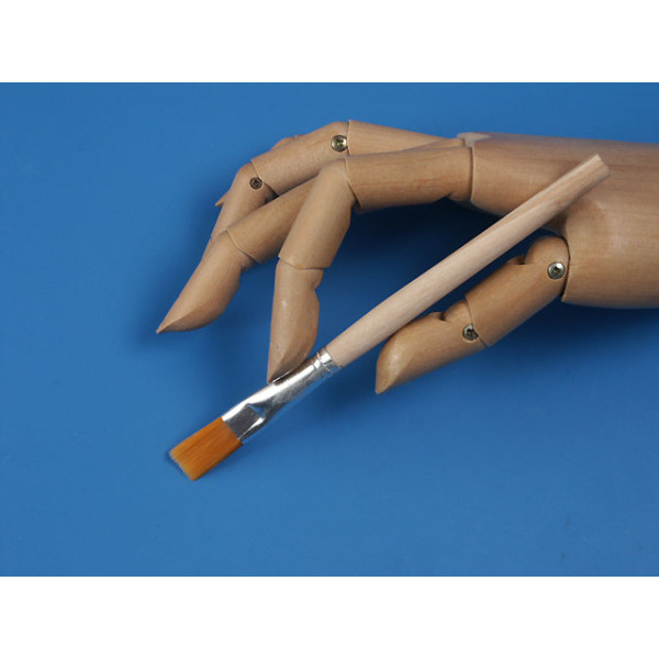 Paintbrush, flat end, 11mm wide, ideal for glue etc