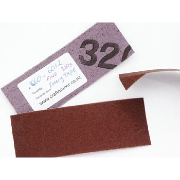 Emery Tape Sanding Cloth Strip, 100mm piece